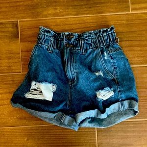 Forever 21 high waisted baggy shorts size small